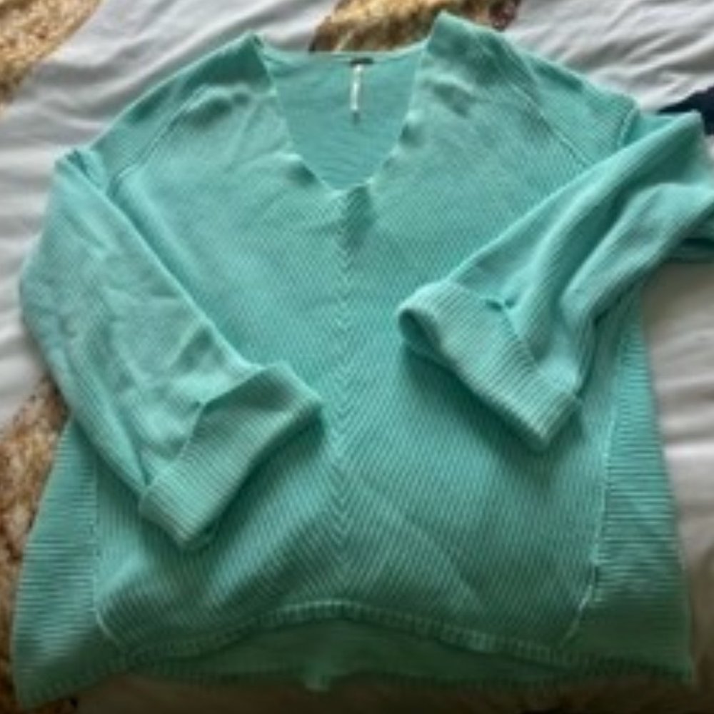 Free People Oversized Knit Sweater